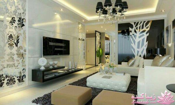 نورپردازی نشیمن پذیرایی